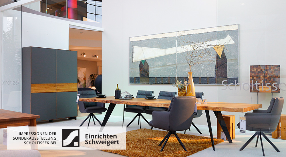 Impressionen der Scholtissek-Sonderausstellung bei Einrichten Schweigert, Maulburg Impressionen der Scholtissek-Sonderausstellung bei Einrichten Schweigert, Maulburg